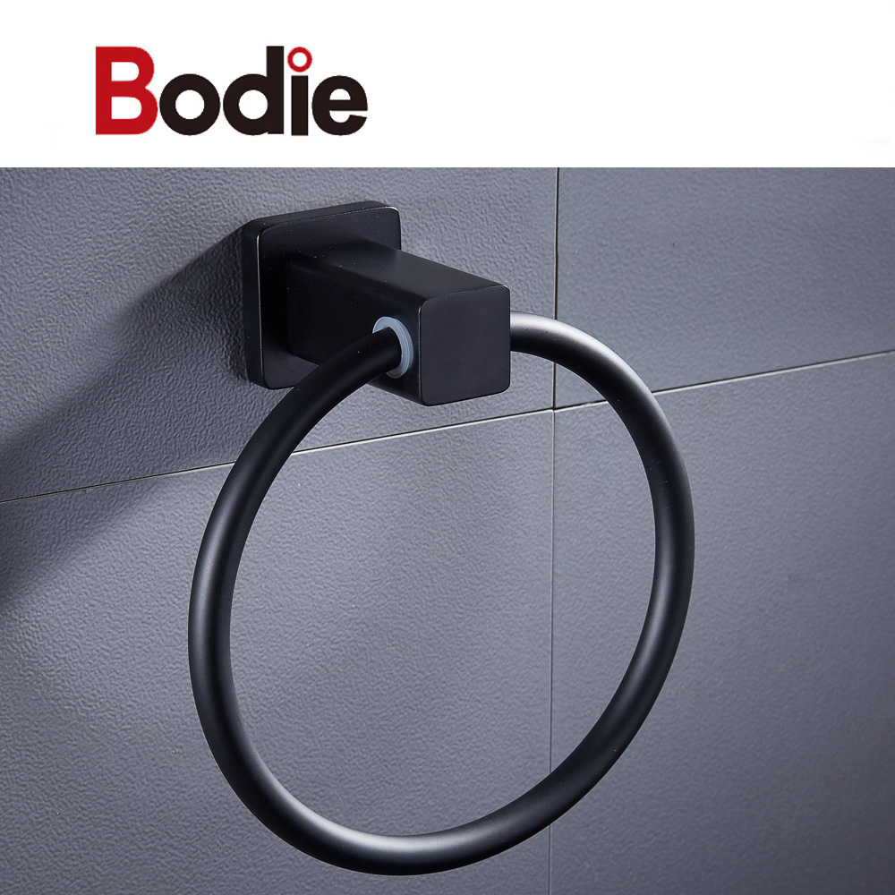 factory low price China Bathroom Accessories Brass Hotel Wall Mounted Bath Towel Ring