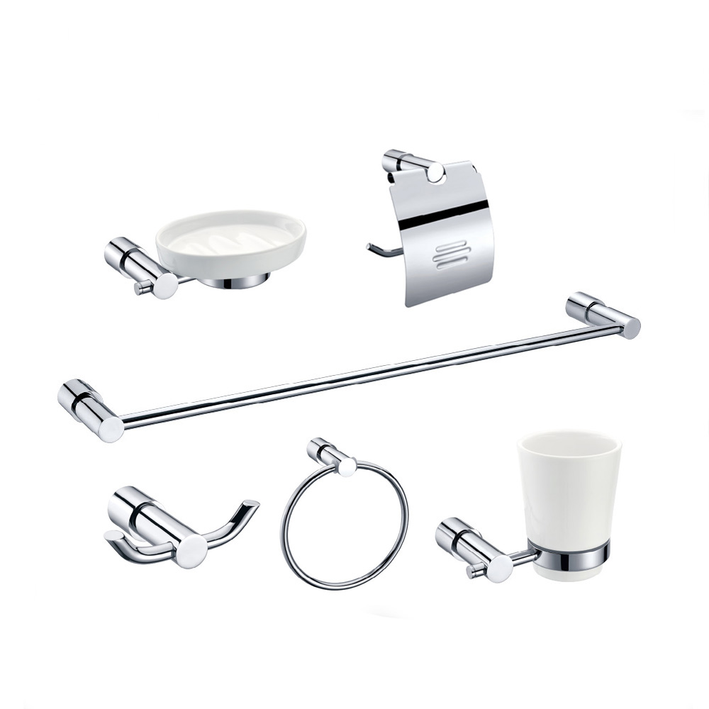 Factory Free sample Zinc Chrome Bathroom Accessories - Modern Brass Sale Bathroom Accessories In Brass 8600 – Bodi
