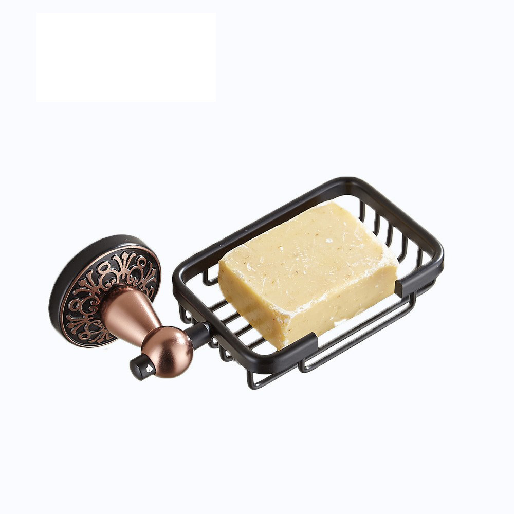 Top Suppliers Bathroom Soap Basket – Aluminium Alloy Soap Basket  Hot Sale Soap Dish Holder16605BC – Bodi
