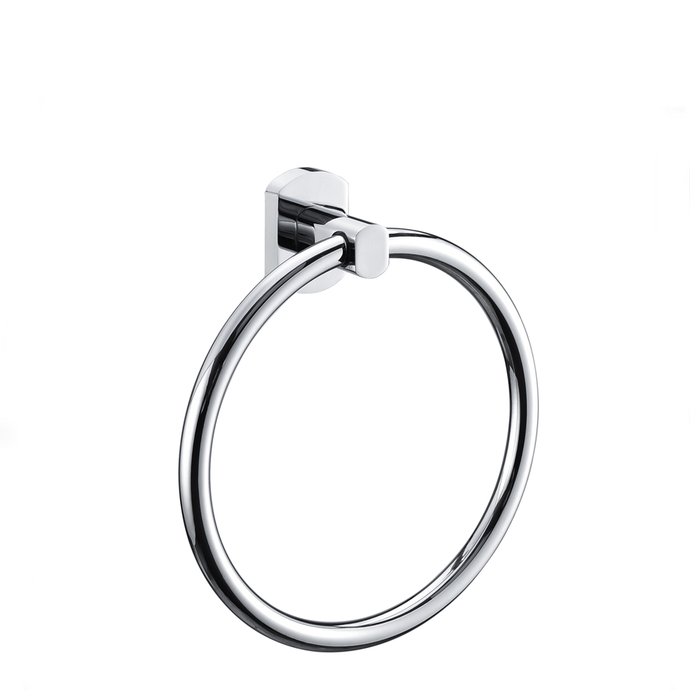 PriceList for Towel Ring - Zinc Chrome Towel Holder Toilet Wall Mounted Towel Ring Holder with high quality 2107 – Bodi