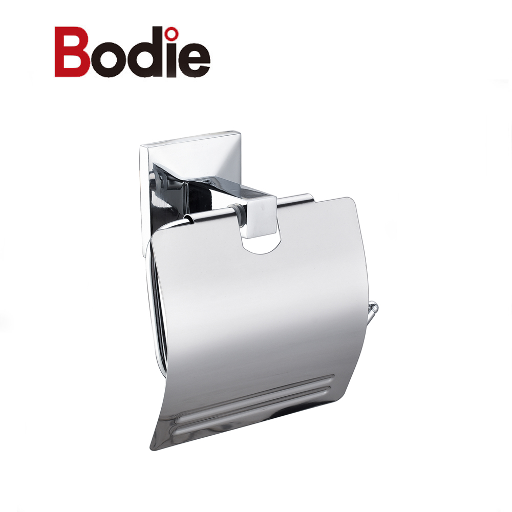 Reasonable price for Roll Paper Holder - Wenzhou Factory paper towel holder Zinc round wall mounted toilet paper holder15206 – Bodi