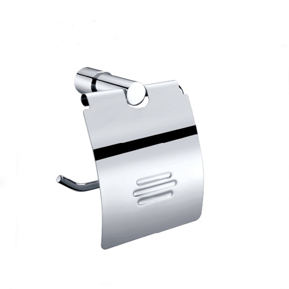 2021 wholesale price Toilet Paper Holder - Brass &Chrome Toilet roll tissue holder in bathroom accessories sets8606 – Bodi