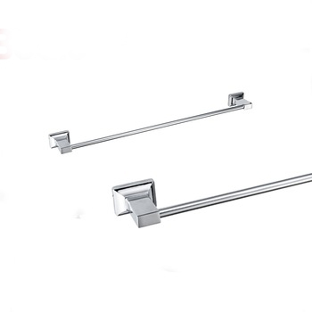 Online Exporter Bath Towel Bar - Bathroom accessories Wall Mounted Towel Rail  Simple Design Single Towel Bar 16211 – Bodi