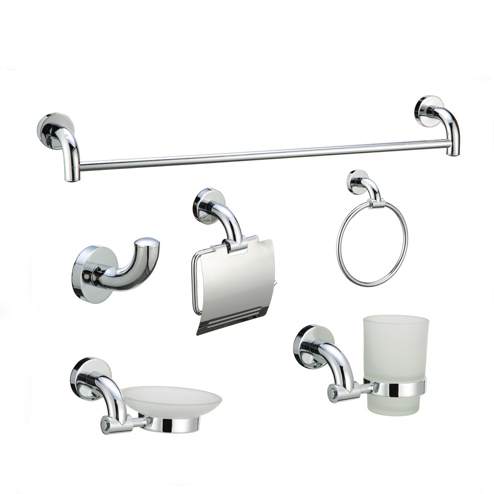 Reasonable price Bathroom Accessories Brass - Unique Design Brass Hardware Metal Bathroom Sanitary Ware Bathroom Fittings 8200 – Bodi