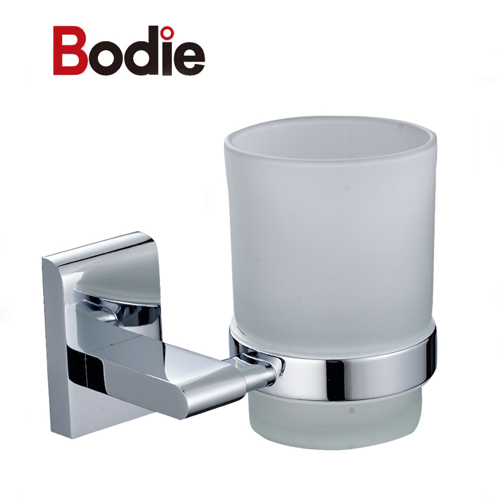 Manufacturing Companies for Chrome Tumbler Holder - Brass Toothbrush Cup Holder  Single Tumbler Holder 25601 – Bodi