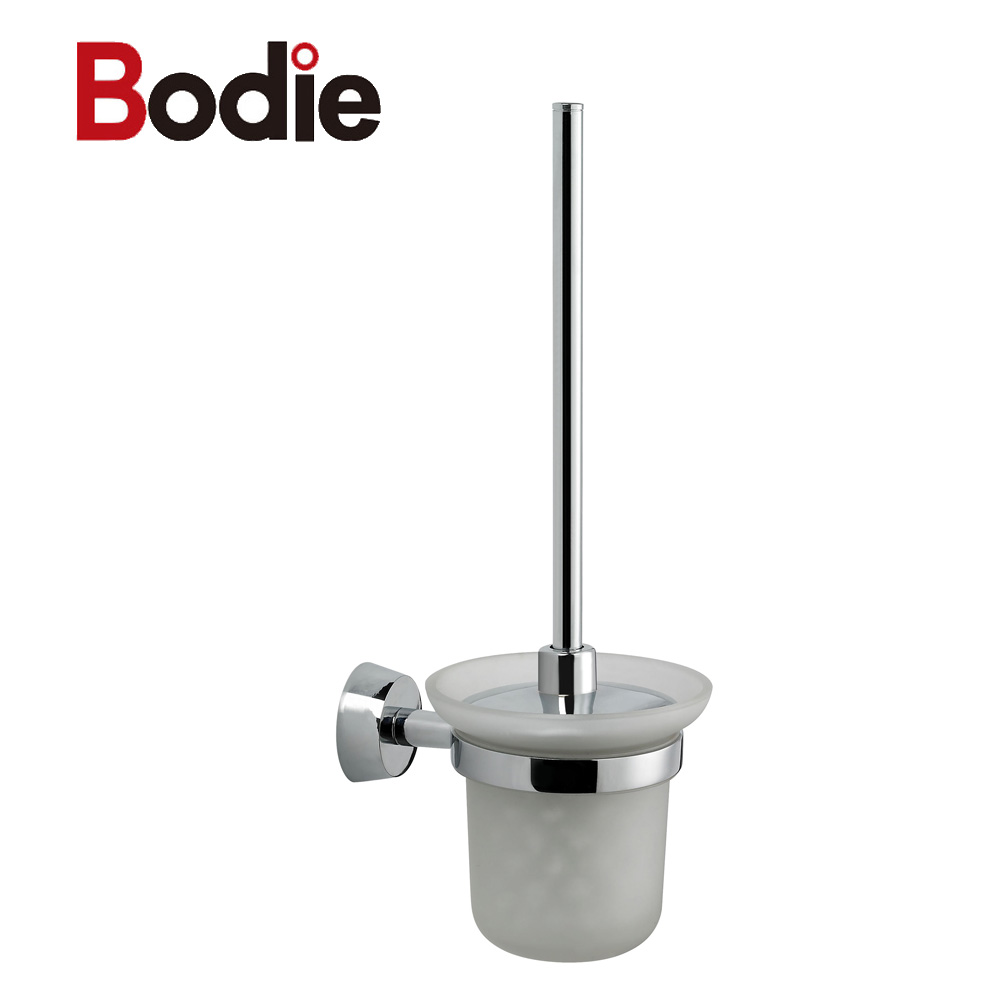 OEM Factory for Bath Toilet Brush Holder – Zinc alloy toilet brush holder with chrome finished clean brush holder1609 – Bodi