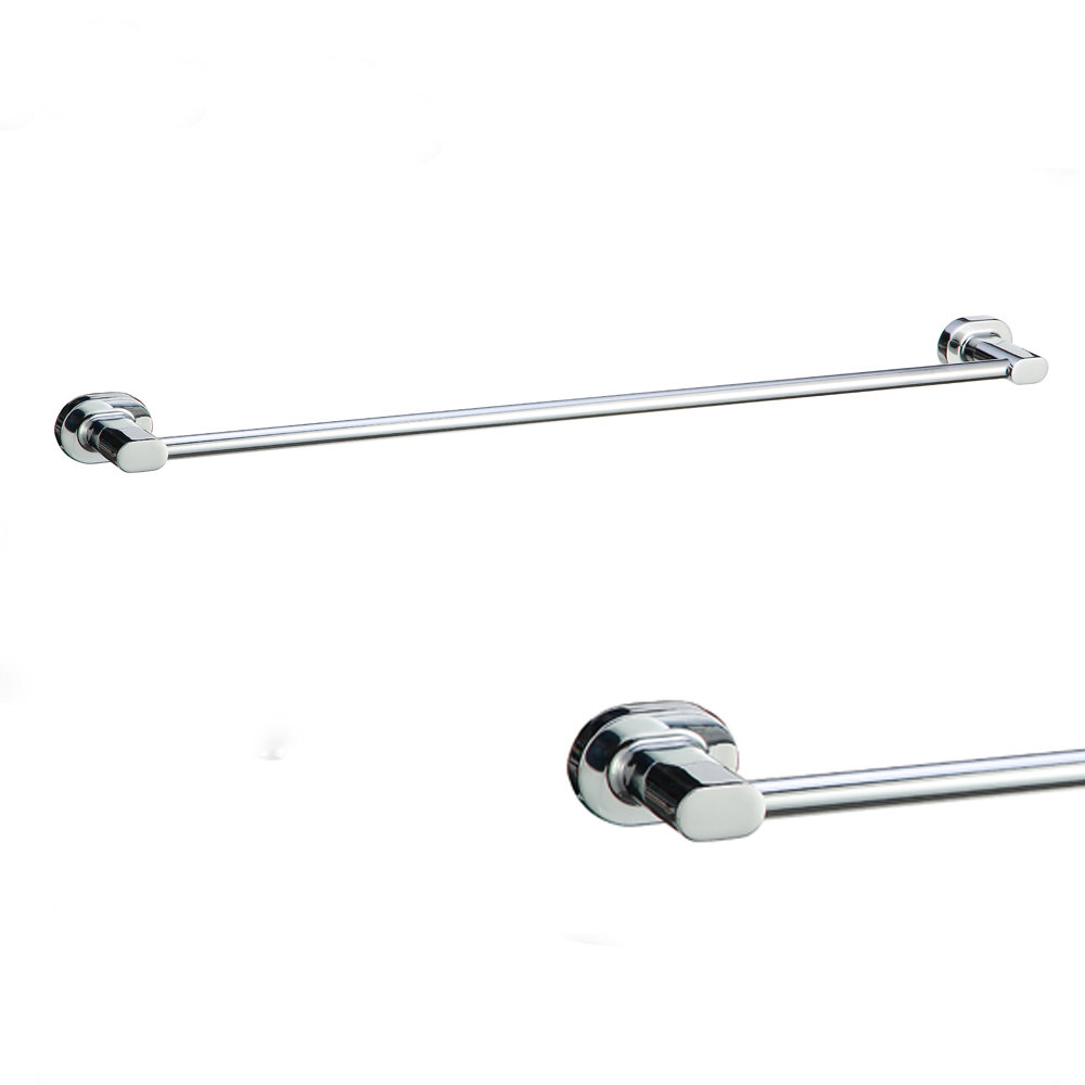 Reliable Supplier Towel Rail Bar - Bathroom Luxury Accessories Zinc Oval Single Towel Rail11511 – Bodi