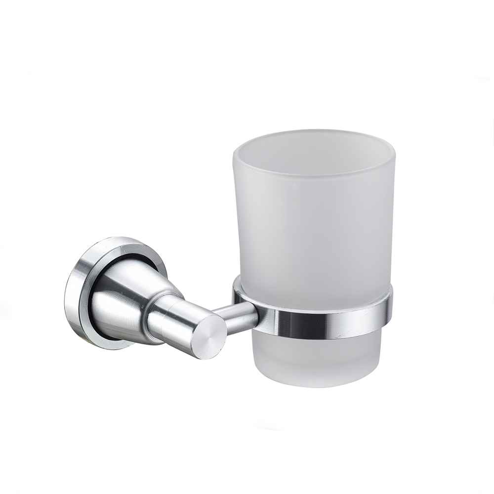 Manufacturing Companies for Chrome Tumbler Holder - Aluminum Alloy Toothbrush Cup Holder  Single Tumbler Holder 17601 – Bodi