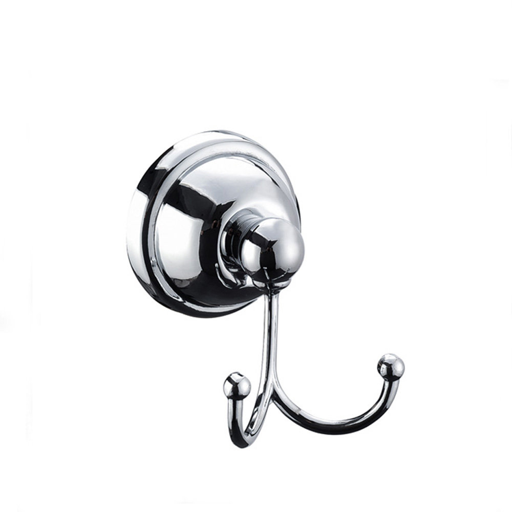 Eco-Friendly Chrome High Quality Zinc Roob Hook For Hotel Style 3008B