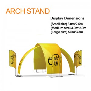 Good quality Event Arch – Arch Banner Stand – Wisezone