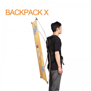 Deluxe Backpack X-shape Banner