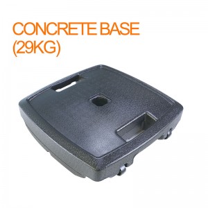 Concrete base