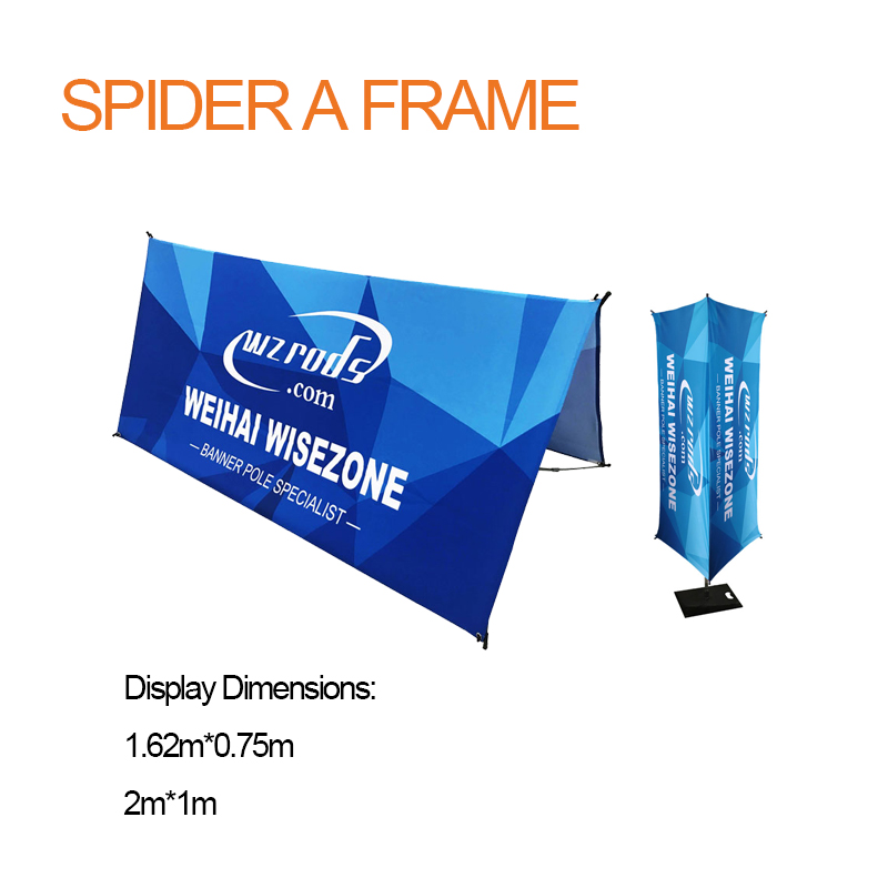 Sideline Banner Stand – Portable A-Frame Banner, Field Board Signs,