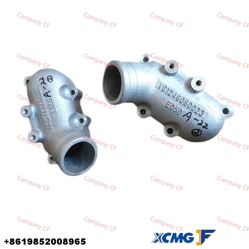 Sinotruk Hangzhou Engine XCMG Crane Parts Thermostat Housing VG1246060023