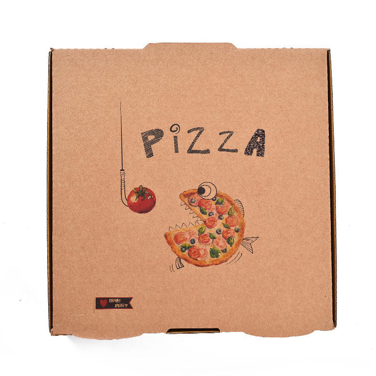 Macarons Paper Box - Hot Sale Eco Friendly Wholesale Cheap Paper Takeaway Pizza Box  – Tingsheng