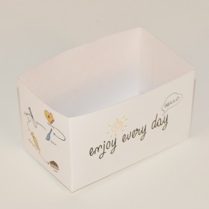 Reliable Supplier China Sandwich Cake Food Box in Kraft Paper with Plastic Window