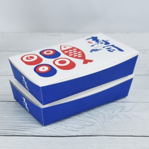 High Performance China Disposable Custom Food Packaging Printed Paper Sushi Box