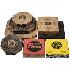 Hot-selling Custom Printing Green Disposable Paper Sweet /Desert Ppackaging Cardboard Cakebox Birthday Cake Pizza Box Series