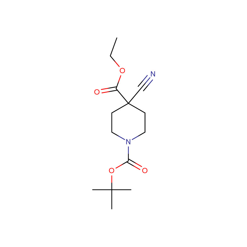 1-tert-Butyl 4-ethyl4-cyanopiperidine-1,4-dicarboxylate Cas: 1016258-66-4
