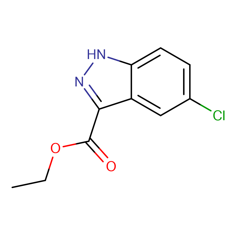 Ethyl 5-chloro-1H-indazole-3-carboxylate  Cas:1081-05-6