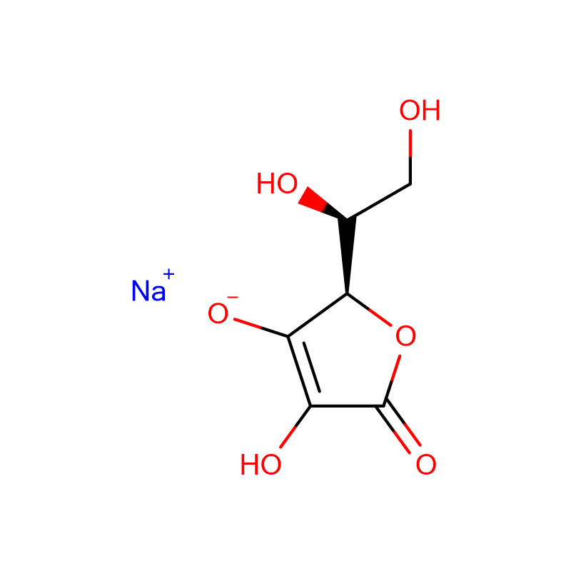 Sodium L-ascorbate Cas:134-03-2 White powder