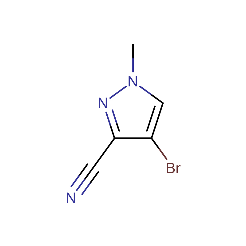 4-Bromo-1-methyl-1H-pyrazole-3-carbonitrile  Cas:287922-71-8