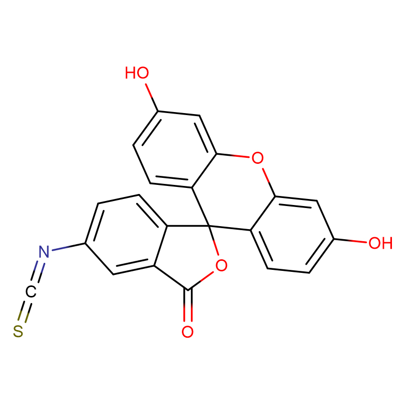 Fluorescein Isothiocyante  Cas: 3326-32-7 99% Yellow Powder FITC
