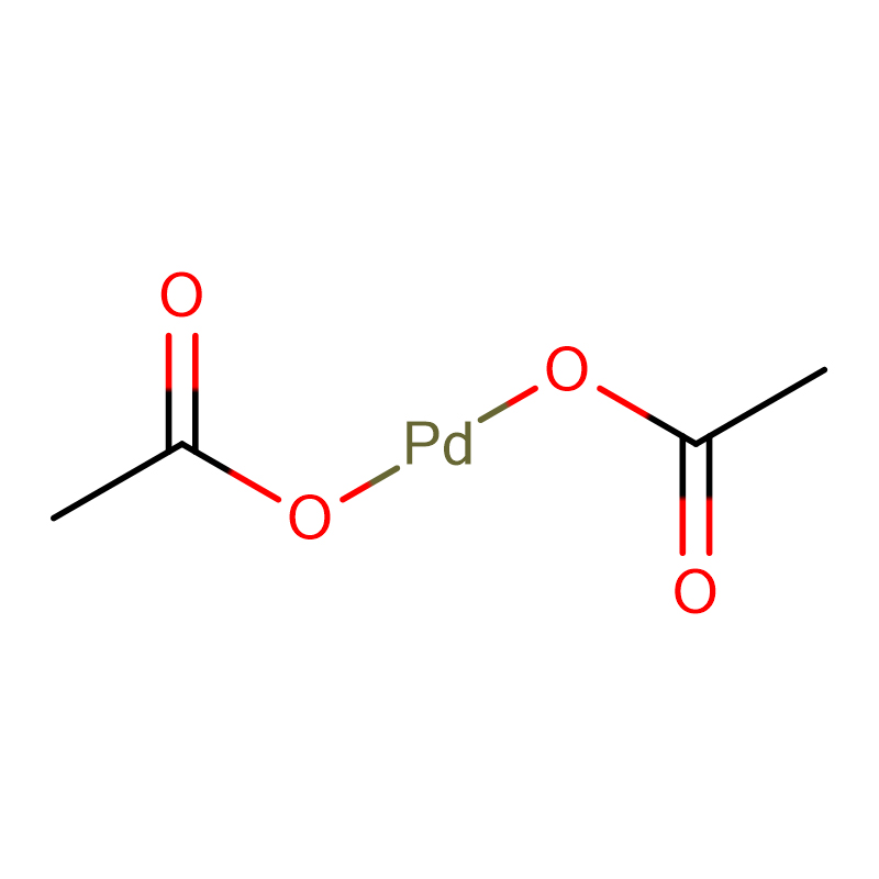 Palladium (II) acetate  Cas:3375-31-3 Orange to Brown powder to crystal