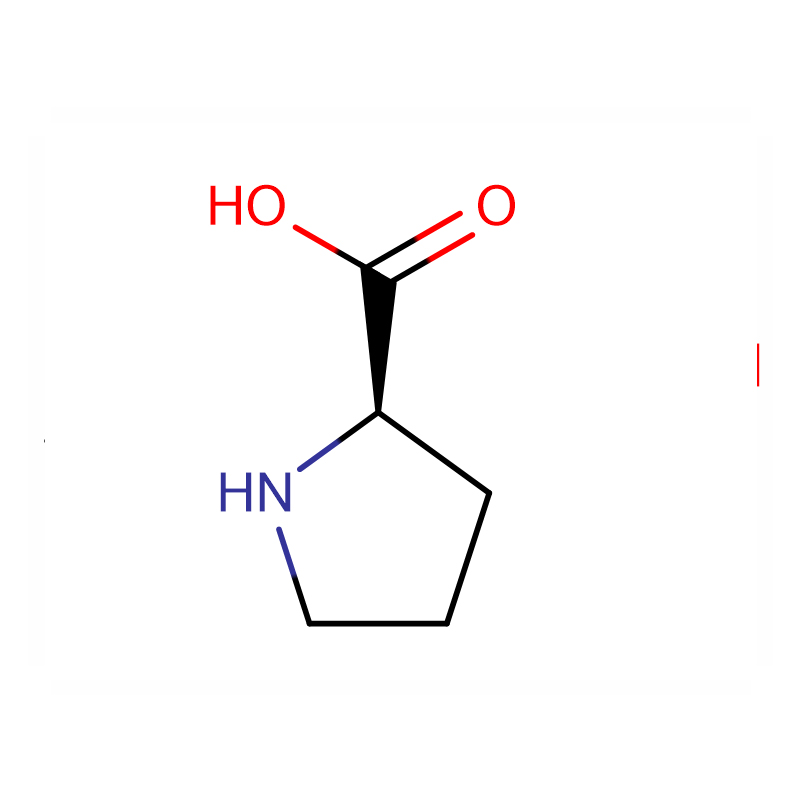 D-Proline Cas: 344-25-2  98.5%  White powder