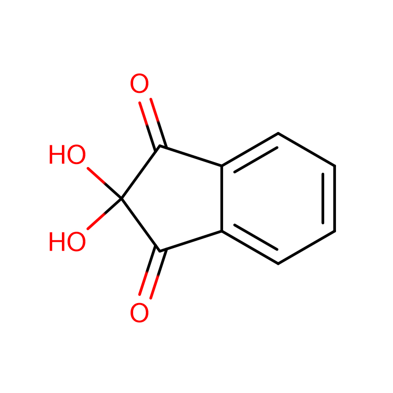 Ninhydrin hydrate  Cas: 485-47-2  99%  Off white/ pale yellow crystalline powder
