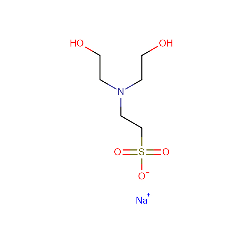 N,N-Bis(2-hydroxyethyl)-2-aminoethanesulfonic acid sodium salt  Cas: 66992-27-6  White Powder or Crystalline Powder 99%