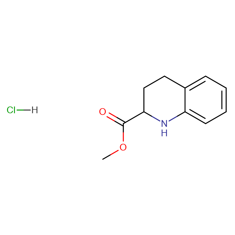 Methyl1,2,3,4-tetrahydroquinoline-2-carboxylatehydrochloride Cas:78348-26-2