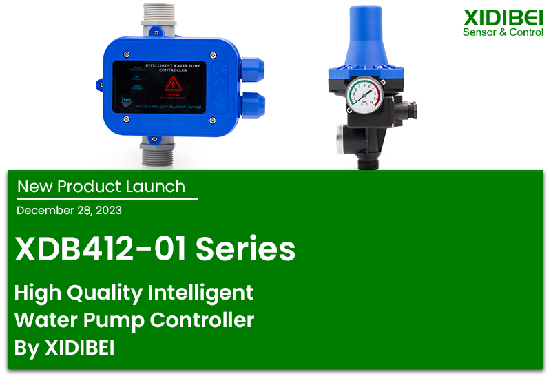 Uue toote turuletoomine: XDB412-01 seeria – XIDBEI kvaliteetne intelligentne veepumba kontroller
