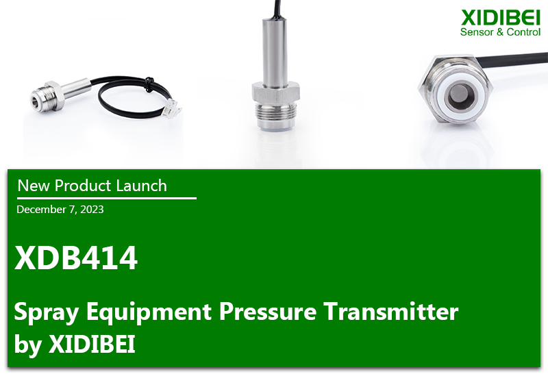 Llançament de nou producte: XDB414 – Transmissor de pressió d'equips de polvorització de XIDIBEI