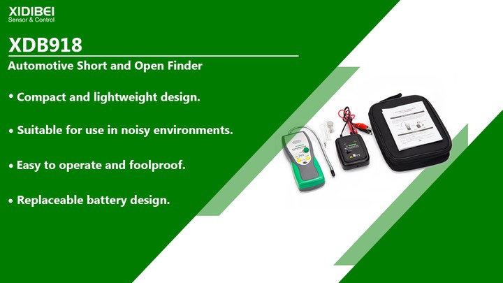 Lançamento de novo produto: XDB918 Automotive Short and Open Finder