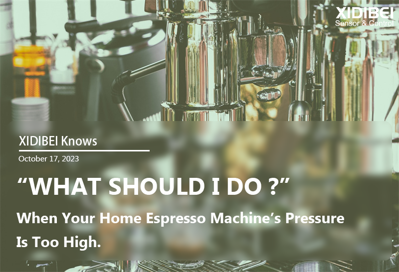 XIDIBEI знає: коли тиск у вашій домашній еспресо-машині надто високий.—–ЩО МЕНІ РОБИТИ?