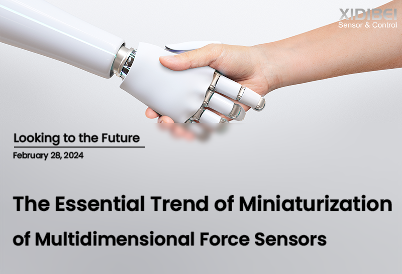 Kijkend naar de toekomst: de essentiële trend van miniaturisatie van multidimensionale krachtsensoren