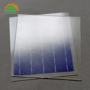 4.0mm 5.0mm Low Iron Solar Pattern /Textured Glass AR coating Glass for solar panels