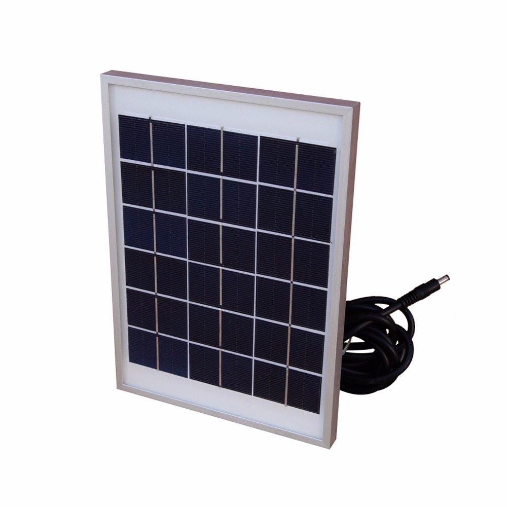 Small 5W Solar Panel Light with Bright and Efficient