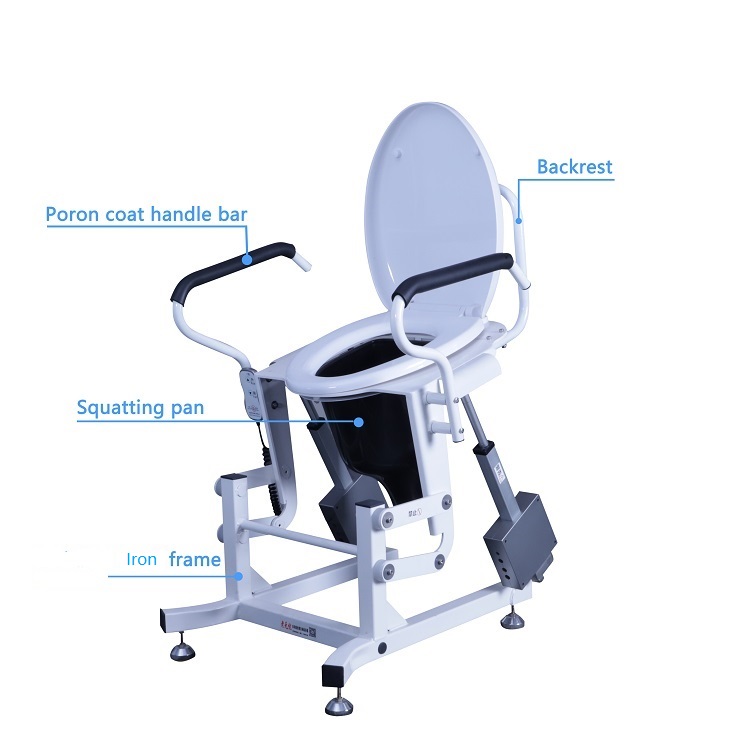 Electric toilet lifting chair with bathroom Featured Image