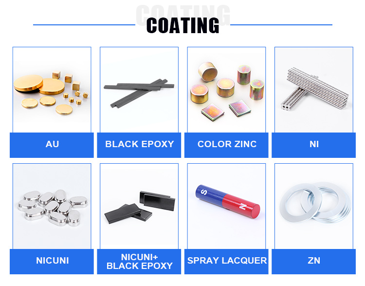 Blue Cylindrical Magnets With Epoxy Coating Strong Ndfeb - Temu