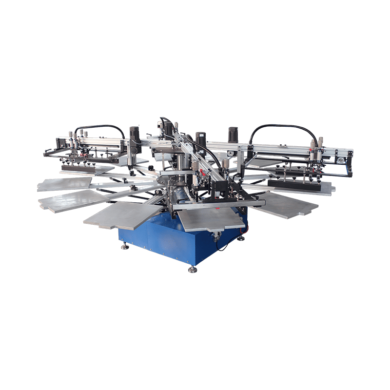 Free sample for Screen Press Machine - Automatic garment screen printing machine – Xinfeng
