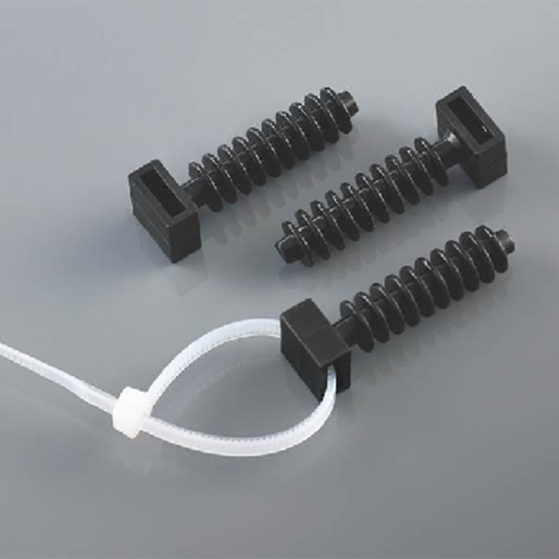 China Wholesale Ground Ring Terminal Suppliers - plastic cable tie holder 6MM AND 8MM – Jiaxun