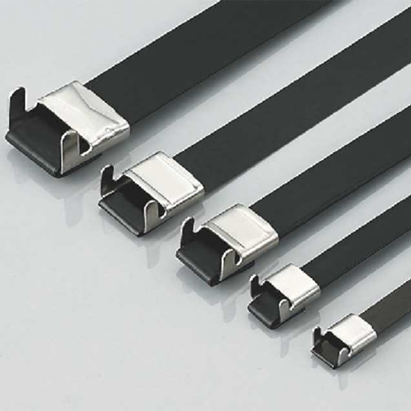 China Wholesale Stainless Steel Strap Exporters - Stainless Steel PVC Coated Cable Ties-Wing Lock Type – Jiaxun
