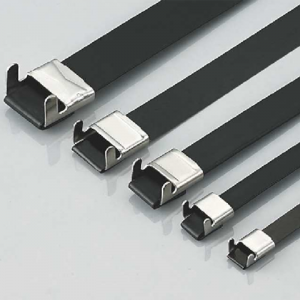 Stainless Steel PVC Coated Cable Ties-Wing Lock Type