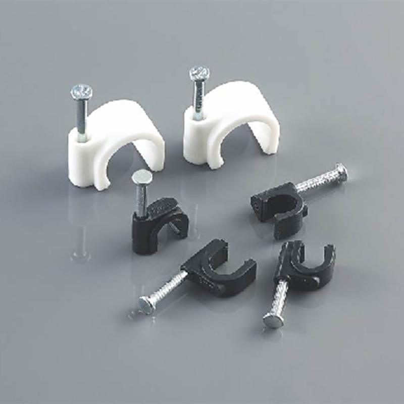 China Wholesale Bulk Cable Ties Exporters - PE Circle type hook cable clips with good price – Jiaxun