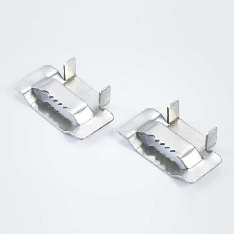 China Wholesale Ball Type Tie Factories - stainless steel heavy duty ear lokt buckle – Jiaxun