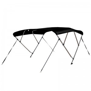 600D 4 Bow Bimini Top Cover in Different Colors with Straps for Boats