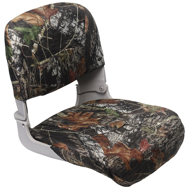 High-Back Camouflage All-Weather Folding Seat
