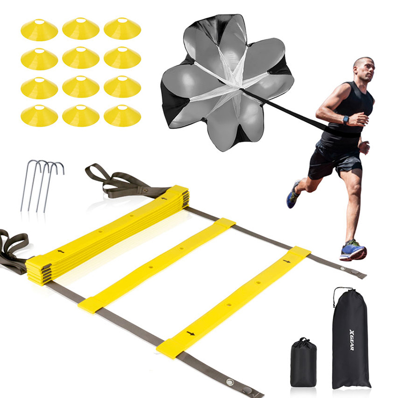 Wholesale Tpe Yoga Mat Suppliers –  Speed Agility Training Set with TPE Ladder for fitness and football training – Xgear